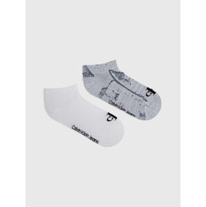 Calvin Klein dámské ponožky 2 pack - ONESIZE (1)